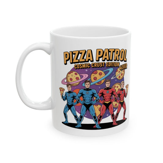Pizza Patrol – Cosmic Crust Edition Mug