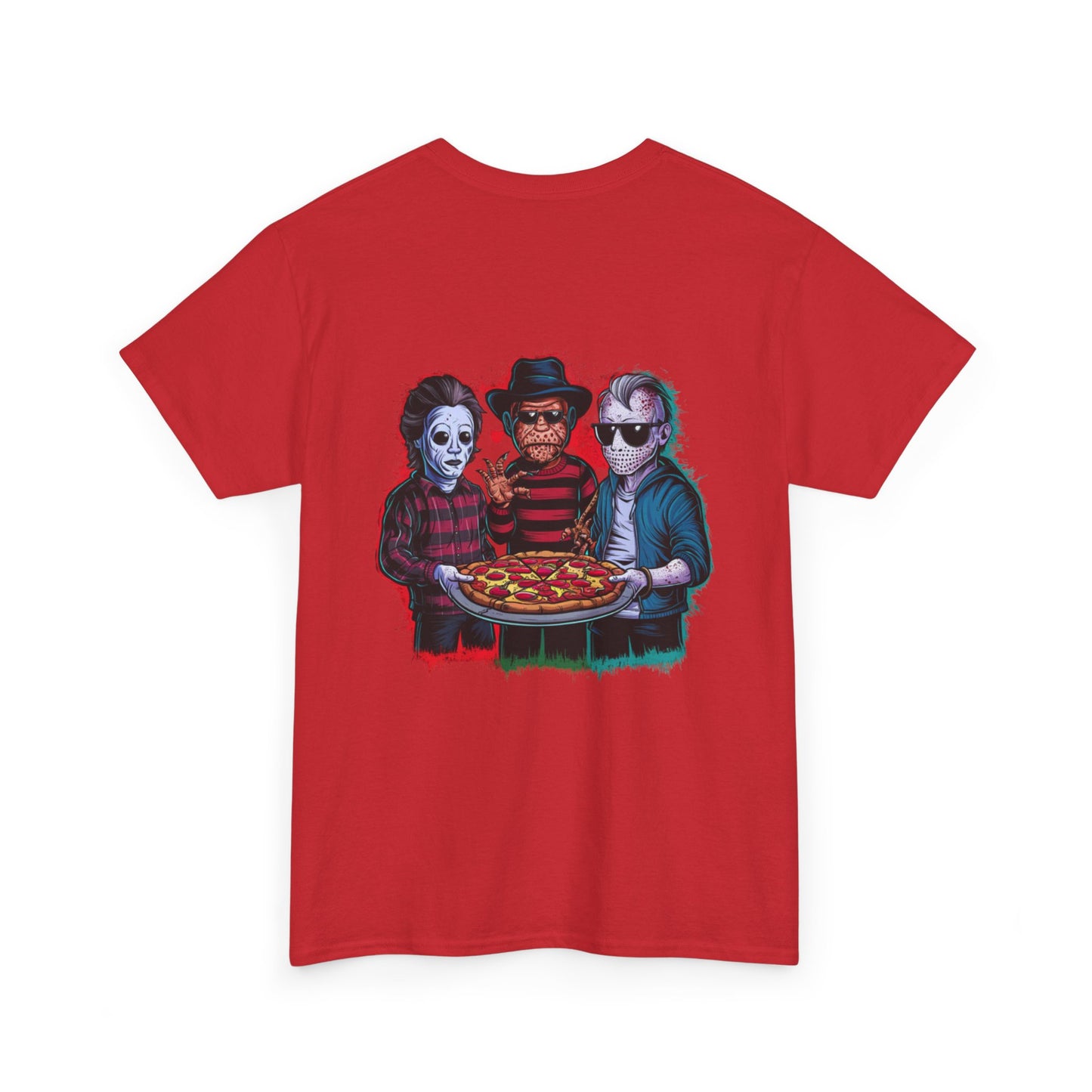 Spooky Vibes Unisex Heavy Cotton Tee, Horror Movie Merch, Trick or Treat Shirt, Halloween Costume Tee, Fun Graphic T-Shirt