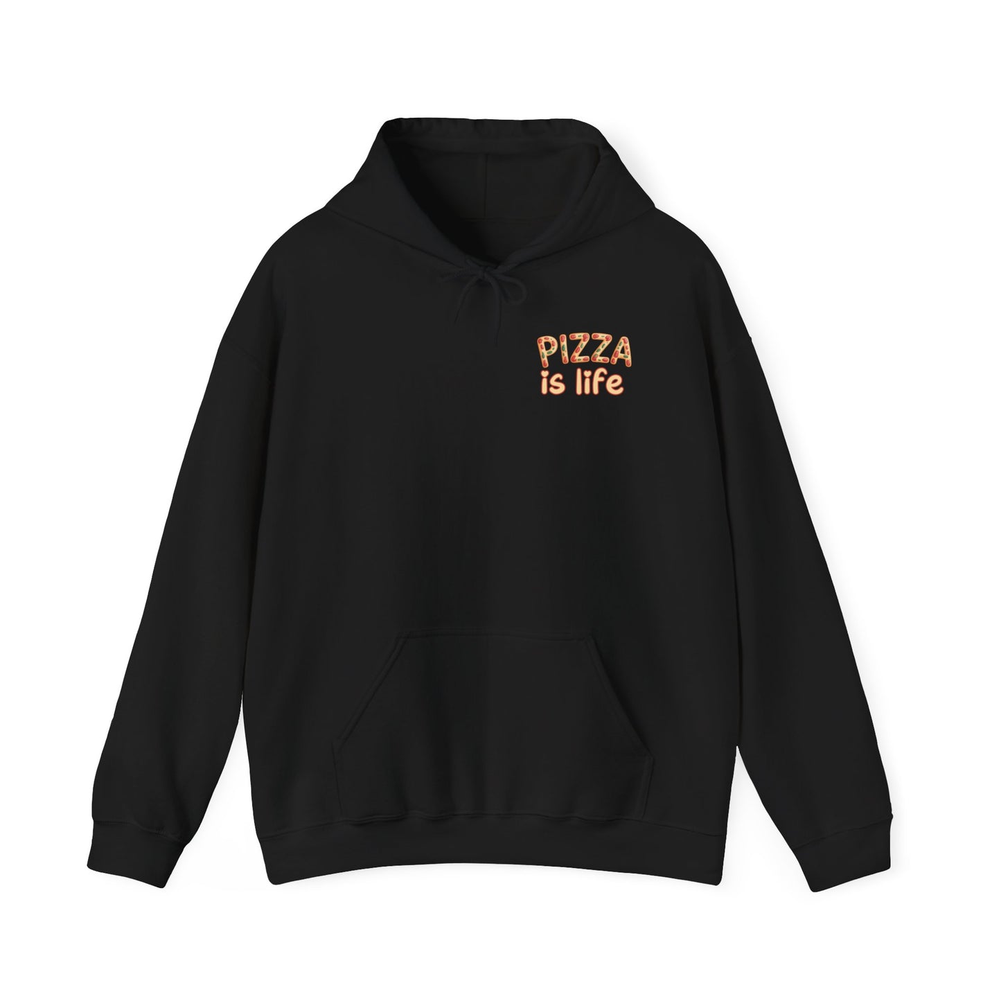 Pizza Is Life – Simple Slice Statement Hoodie