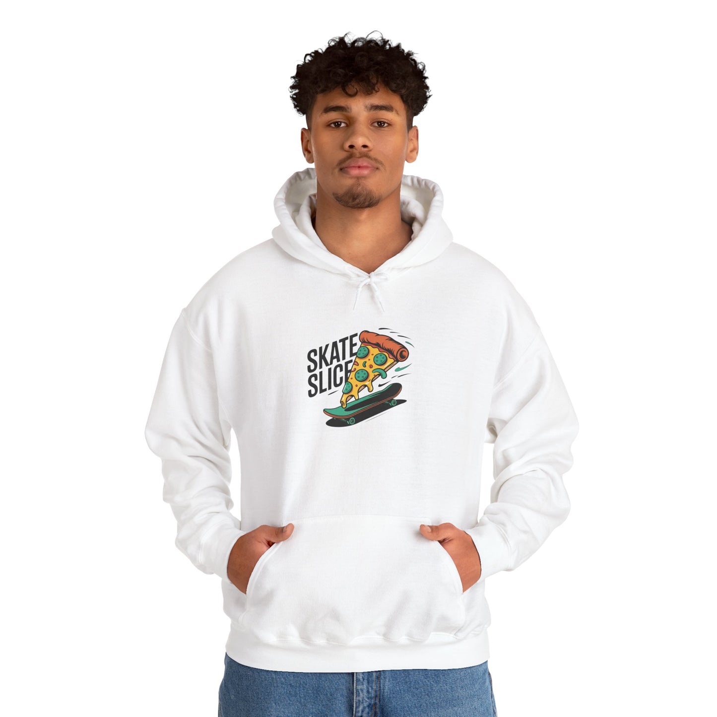 Skate Slice Pizza Hoodie