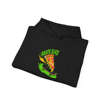 Skate Slice Pizza Hooded Sweatshirt
