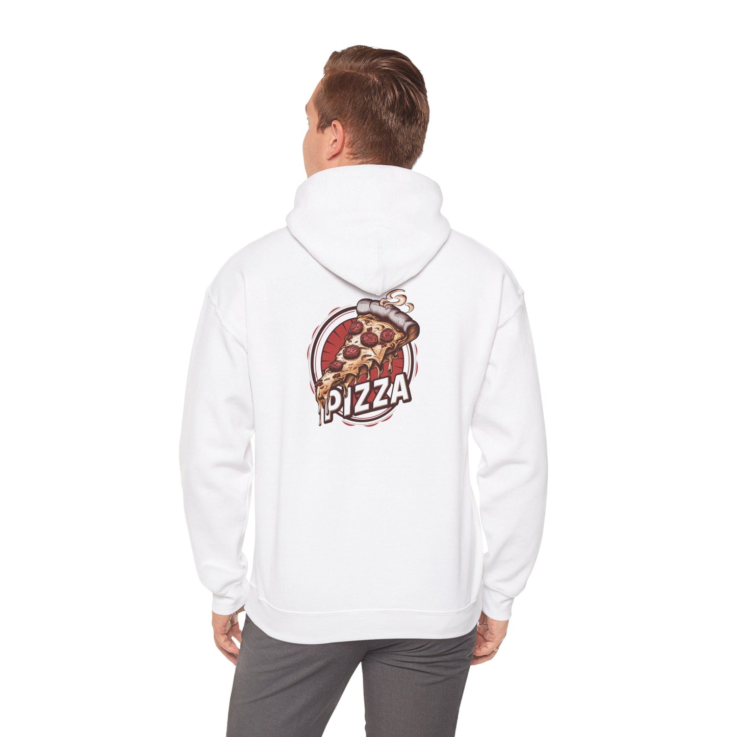 Delicious Pizza Lover's Hoodie, Unisex Sweatshirt, Cozy Pizza Apparel, Foodie Gift, Casual Wear, Food-Themed Clothe
