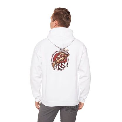 Delicious Pizza Lover's Hoodie, Unisex Sweatshirt, Cozy Pizza Apparel, Foodie Gift, Casual Wear, Food-Themed Clothe