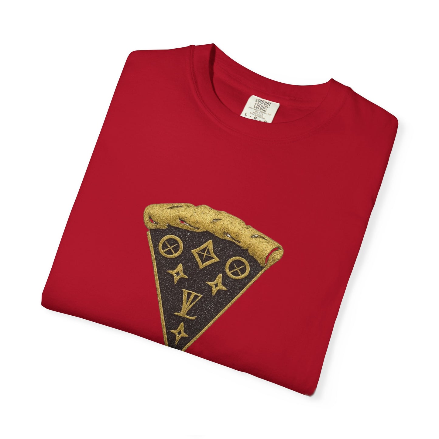 Fashionable Foodie T-Shirt, Crust Couture Design, Unisex Apparel, Gift for Pizza Lovers, Trendy Streetwear, Casual Wear