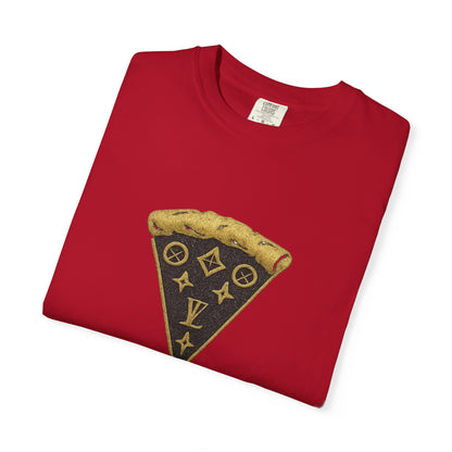 Fashionable Foodie T-Shirt, Crust Couture Design, Unisex Apparel, Gift for Pizza Lovers, Trendy Streetwear, Casual Wear