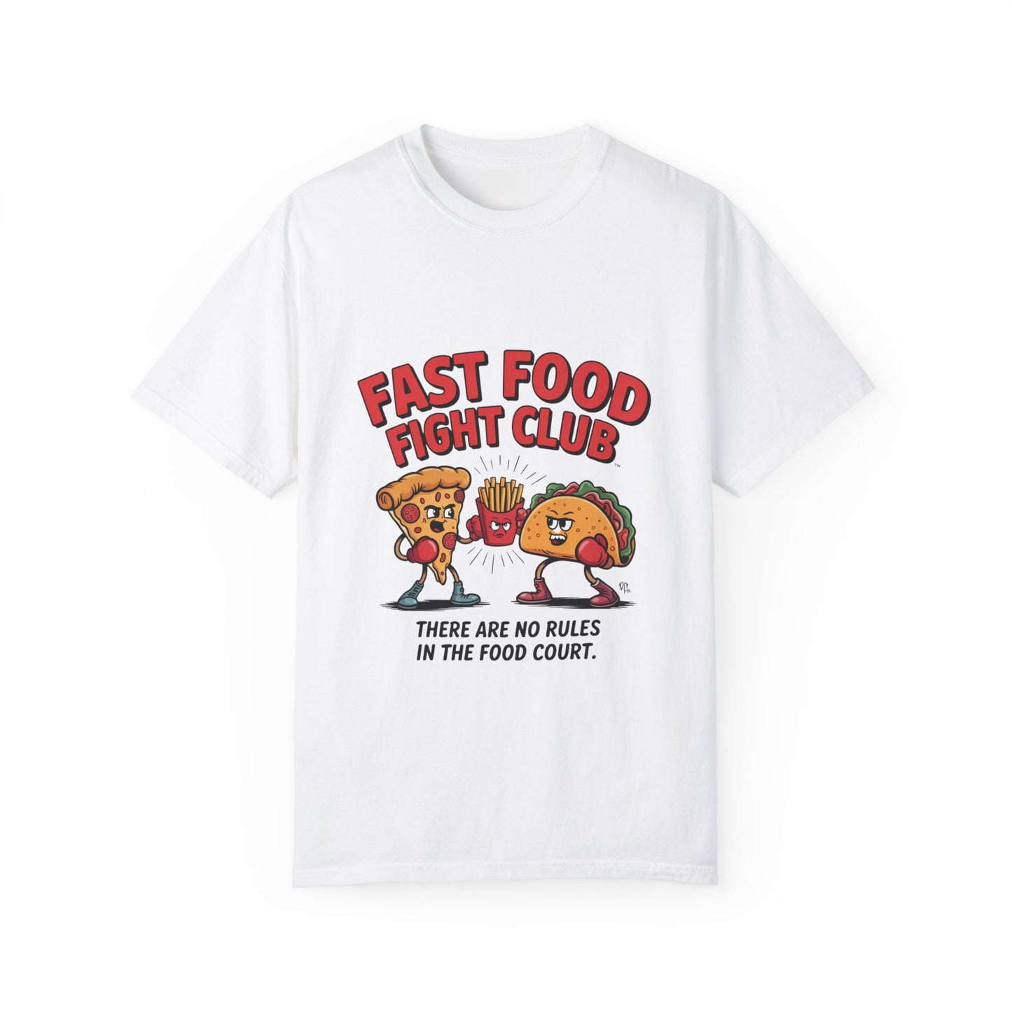Fast Food Fight Club Unisex T-Shirt - Fun & Playful Food-Themed Tee