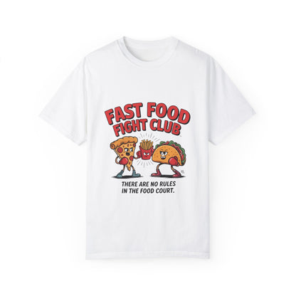 Fast Food Fight Club Unisex T-Shirt - Fun & Playful Food-Themed Tee