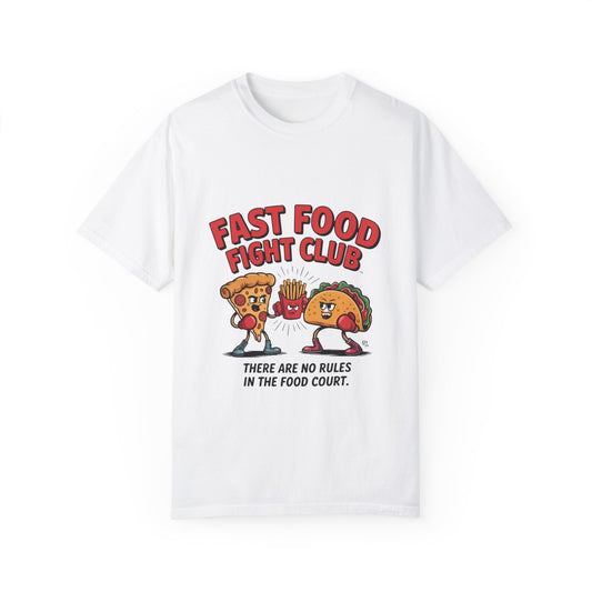 Fast Food Fight Club Unisex T-Shirt - Fun & Playful Food-Themed Tee