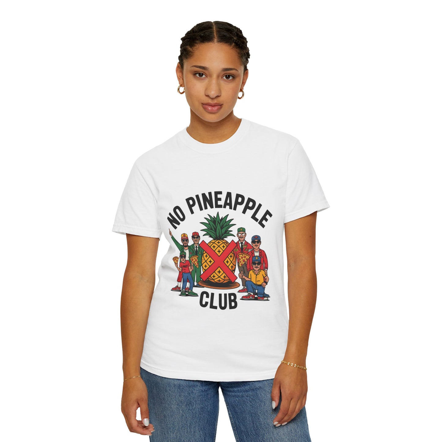 Unisex No Pineapple Club T-Shirt | Fun Graphic Tee for Summer Parties & Casual Outings