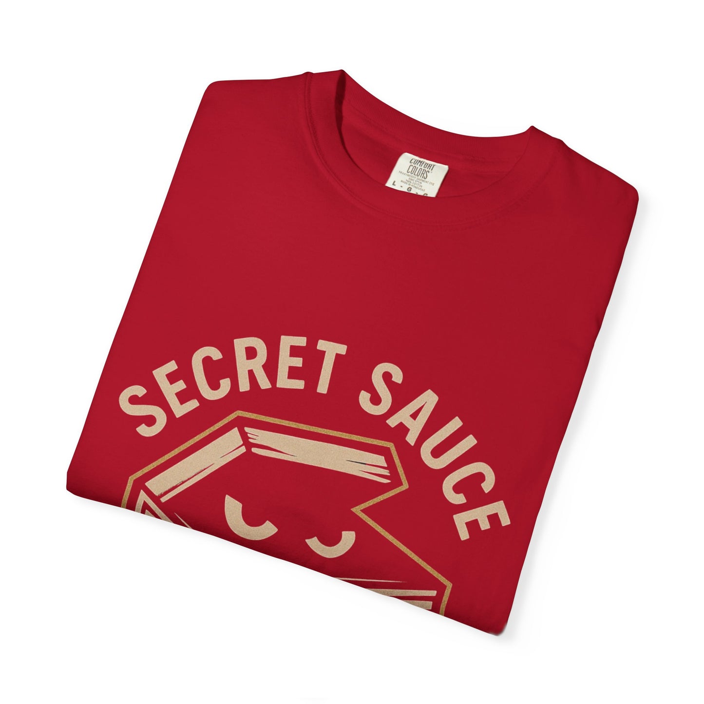 Secret Sauce Society T-Shirt, Unisex Garment-Dyed Tee, Funny Foodie Gift, Casual Wear, Cooking Enthusiast Apparel