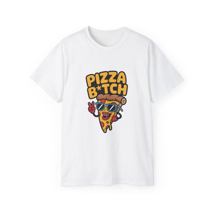 Pizza B*tch – Sass & Slice Attitude Shirt Design