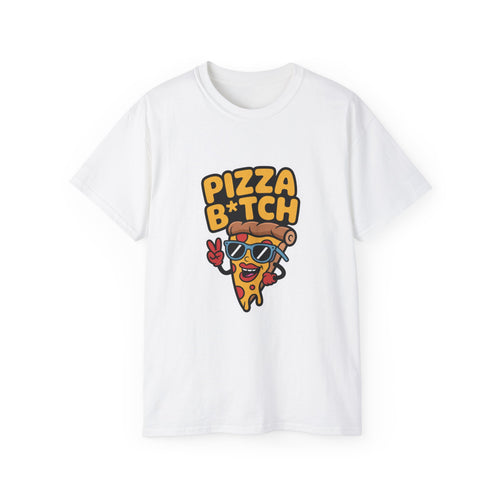 Pizza B*tch – Sass & Slice Attitude Shirt Design