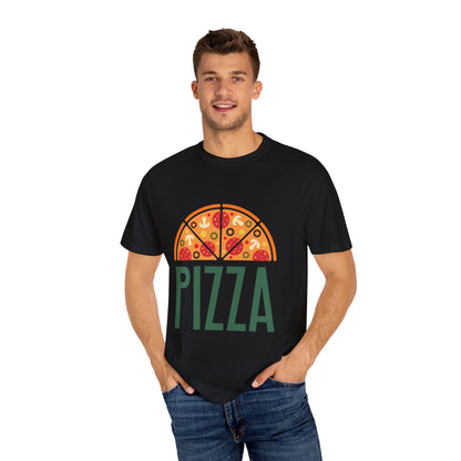 Pizza Lover Unisex Garment-Dyed T-Shirt | Fun Foodie Tee for Casual Outings & Parties