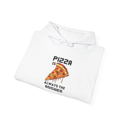 Pizza Lovers Unisex Hoodie - "Pizza is Always the Answer"