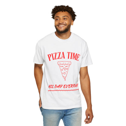 Pizza Time Unisex T-shirt - All Day Everyday Casual Tee