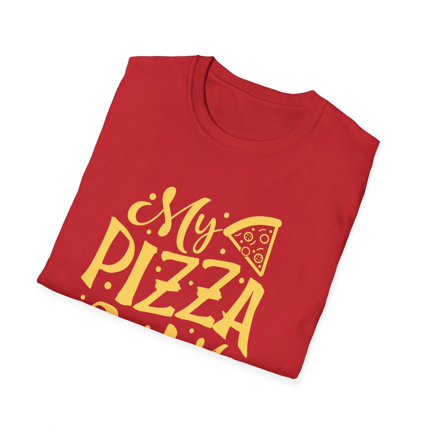 My Pizza Rules Unisex Softstyle T-Shirt - Perfect for Pizza Lovers & Foodies