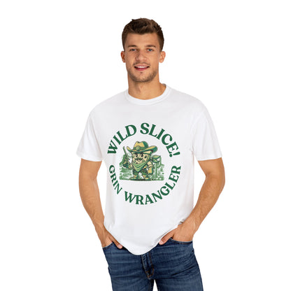 Wild Slice Grin Wrangler Unisex Garment-Dyed T-shirt