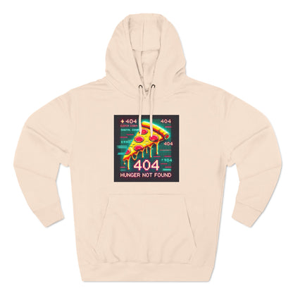 Three-Panel Fleece Hoodie