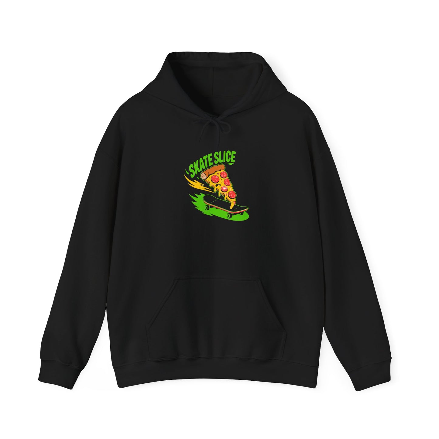 Skate Slice Pizza Hooded Sweatshirt