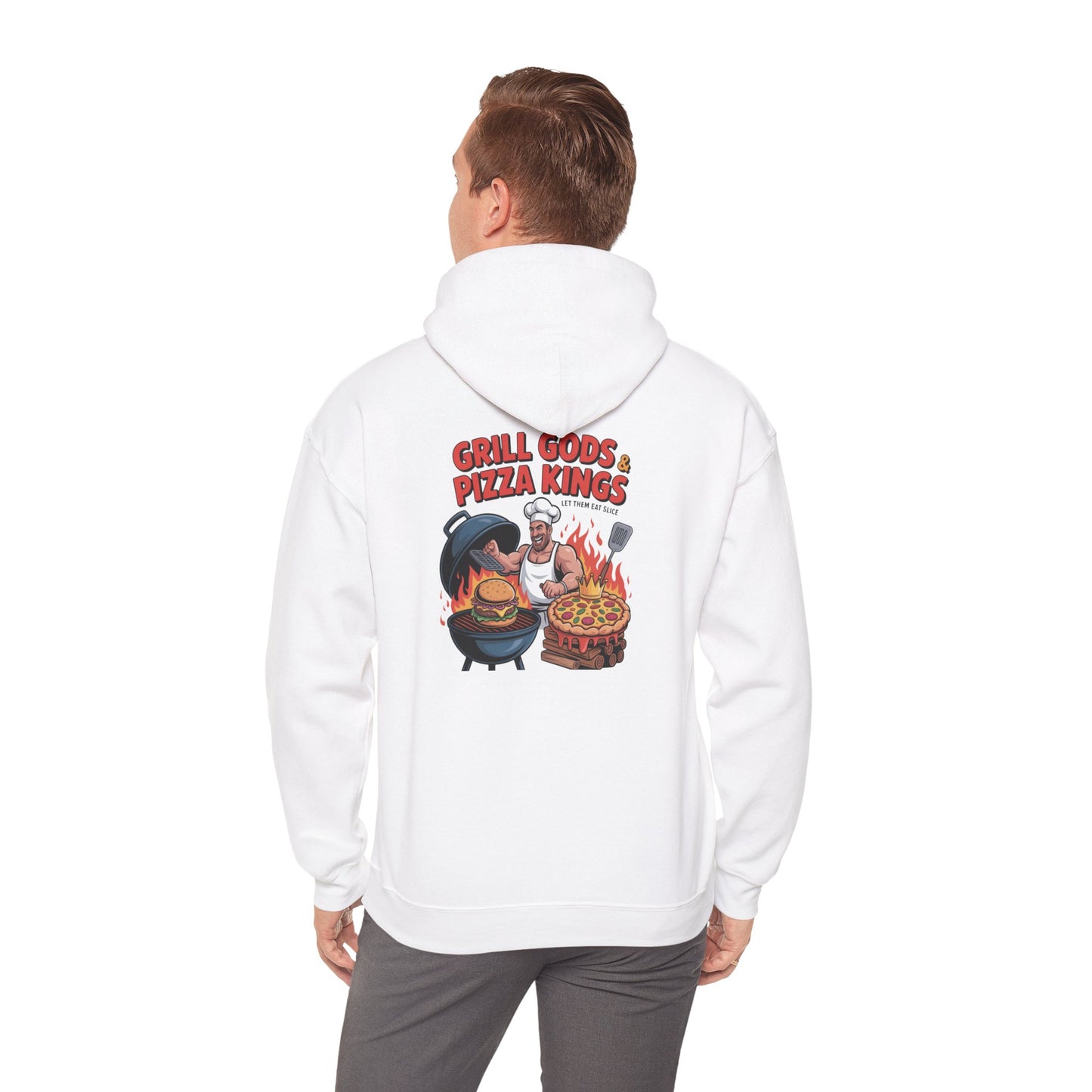 Grill Dads & Pizza Kings Sweatshirt, Grilling Fan Gear