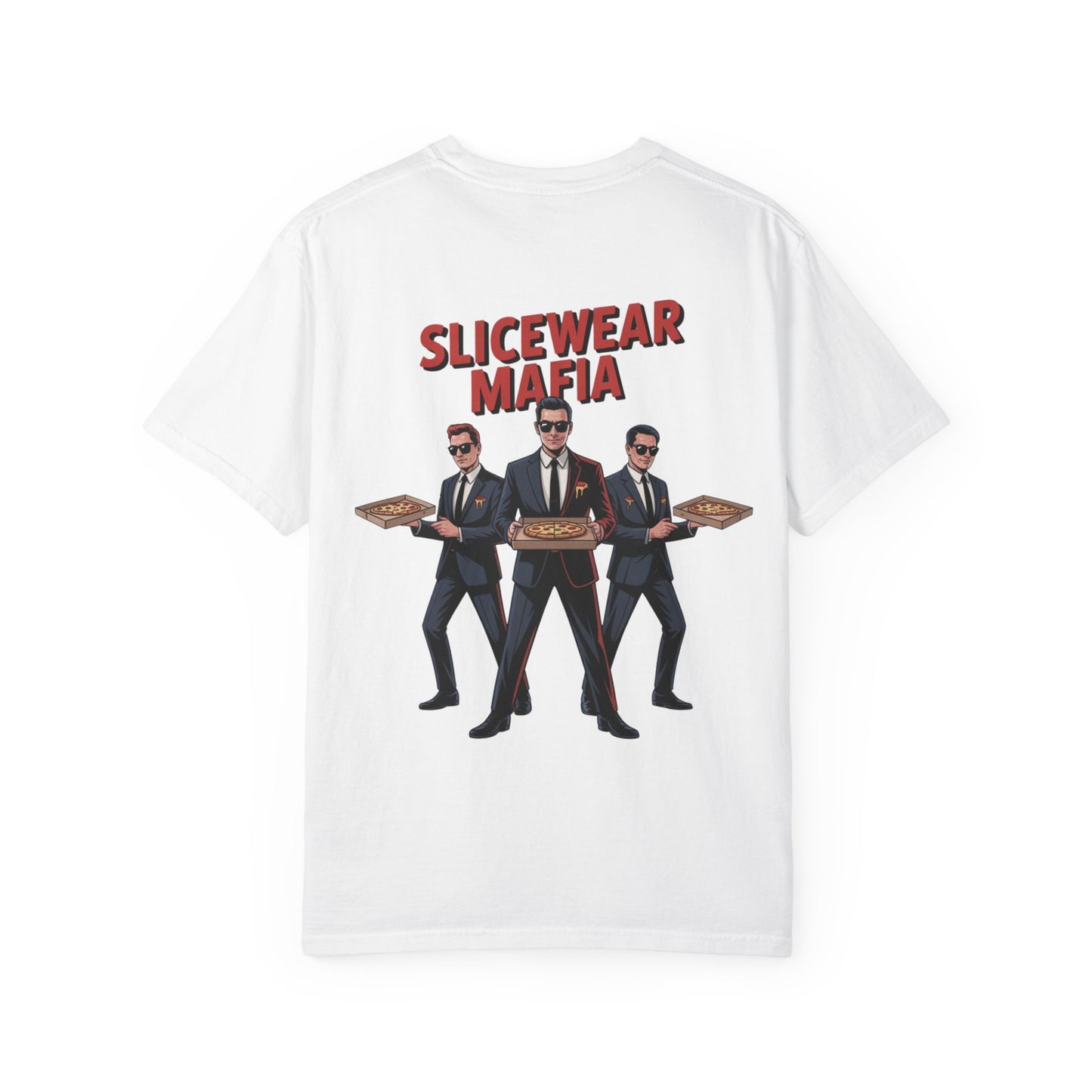 Pizza Mafia Tee - Funny Graphic T-Shirt for Pizza Lovers, Unisex Apparel, Gift for Foodies, Casual Wear, Birthday Present