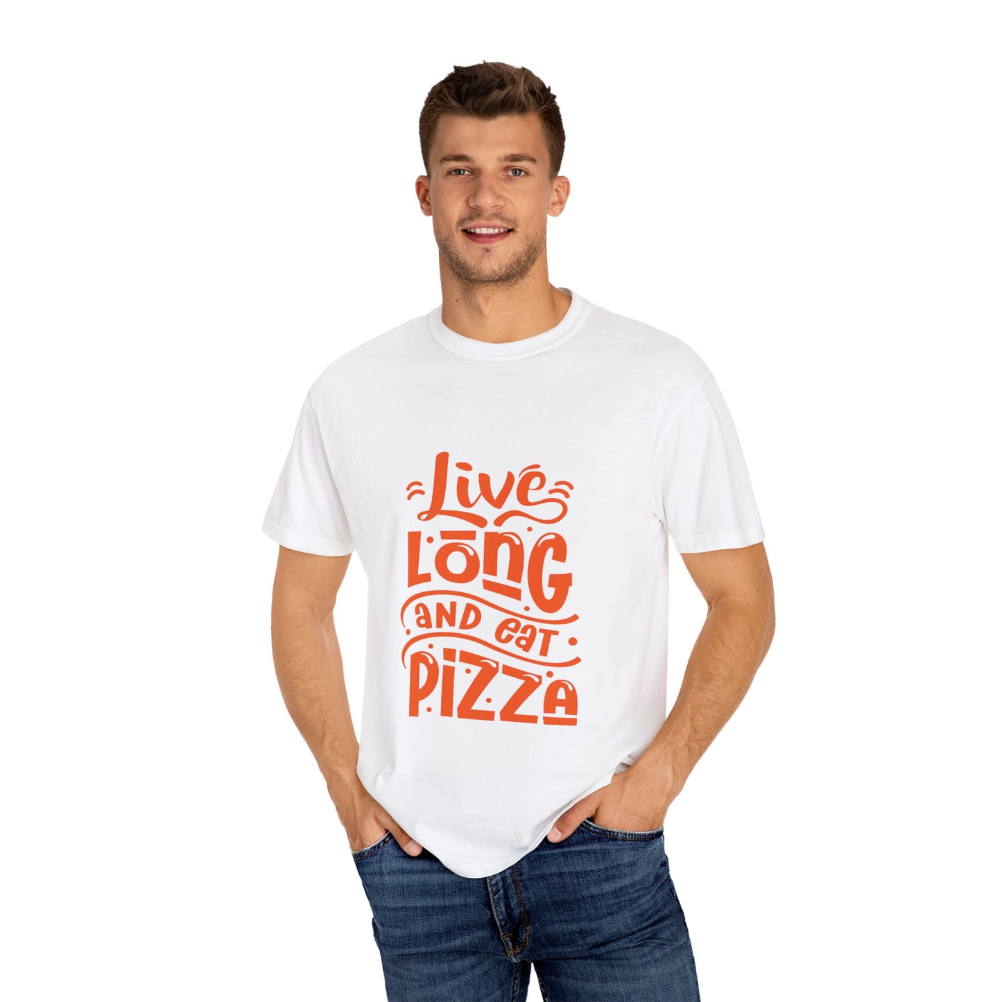 Live Long and Eat Pizza Unisex T-Shirt