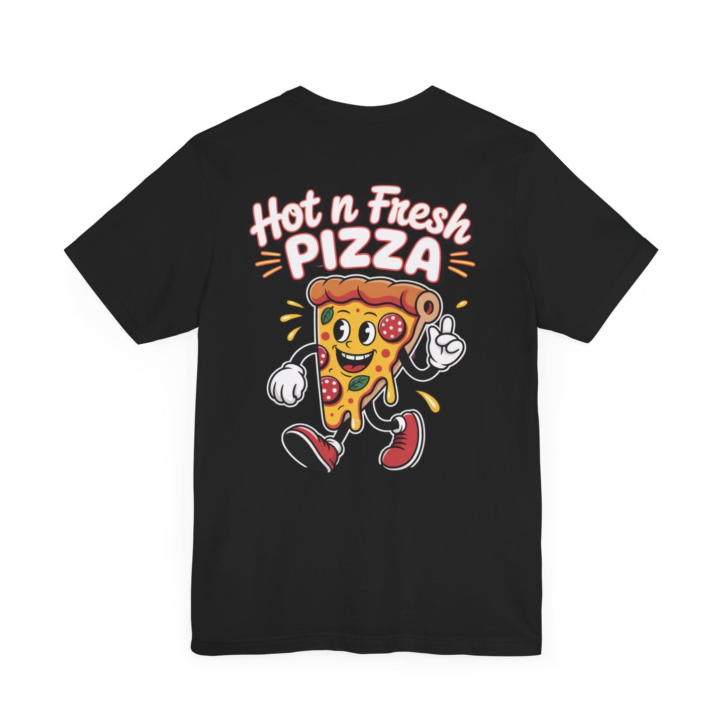 Fun Pizza Graphic Tee, Casual Wear, Foodie Gift, Funny T-Shirt, Pizza Lovers Apparel, Summer Style
