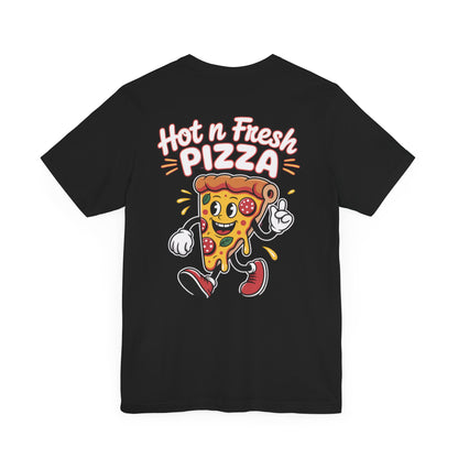 Fun Pizza Graphic Tee, Casual Wear, Foodie Gift, Funny T-Shirt, Pizza Lovers Apparel, Summer Style