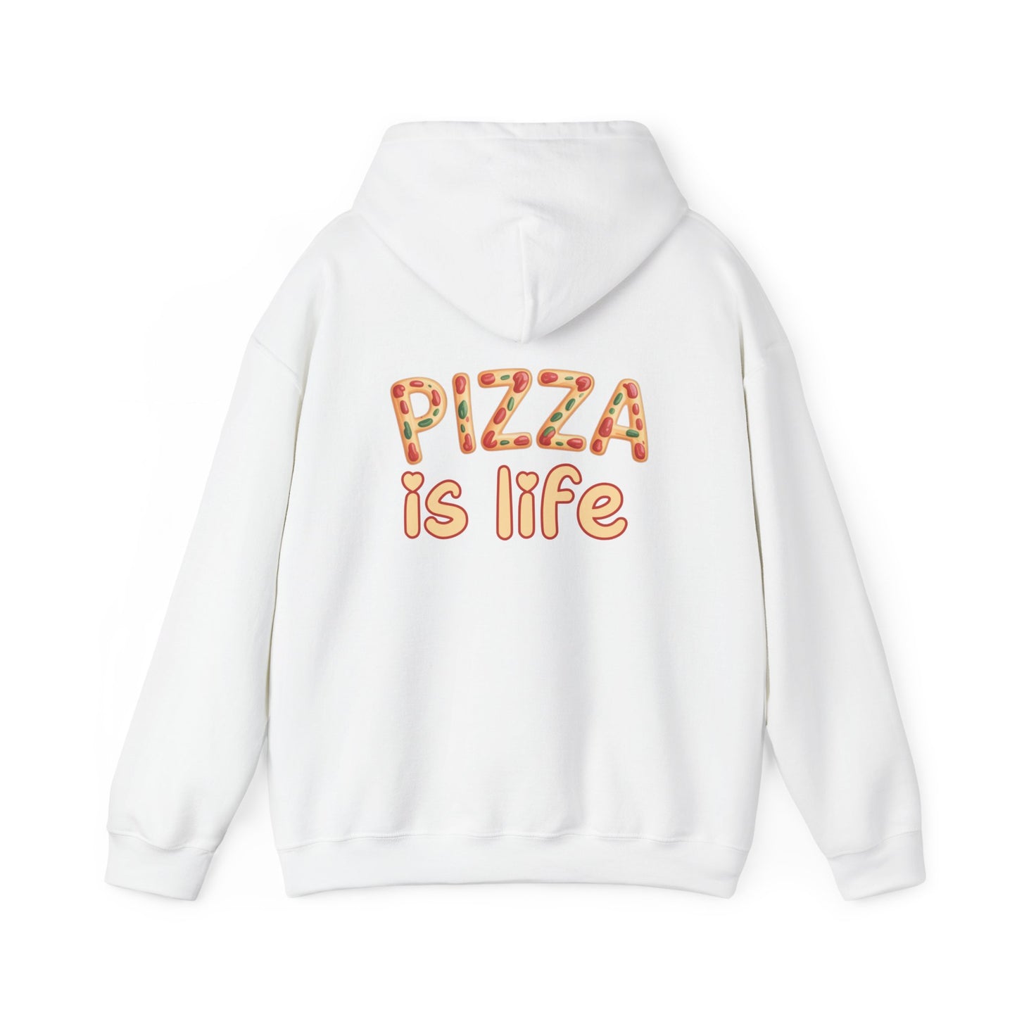 Pizza Is Life – Simple Slice Statement Hoodie