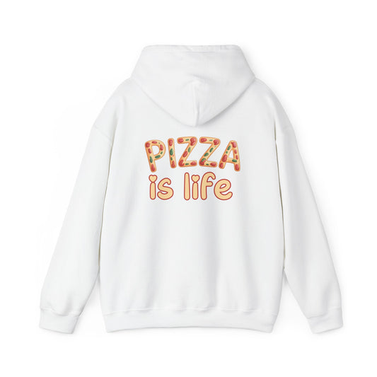 Pizza Is Life – Simple Slice Statement Hoodie