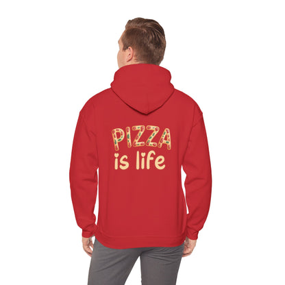 Pizza Is Life – Simple Slice Statement Hoodie