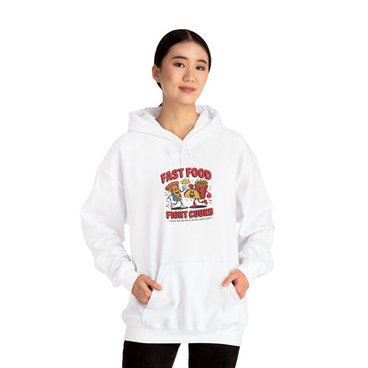 Fast Food Fight Club Unisex Hooded Sweatshirt