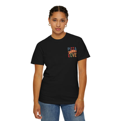 Pizza Love Unisex T-Shirt - Perfect for Pizza Lovers, Casual Wear, Gifts, Foodie Apparel, Summer Vibes