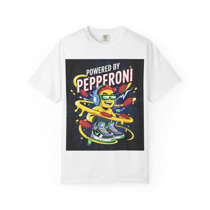 Fun Pepperoni Graphic Unisex T-Shirt - Perfect for Pizza Lovers