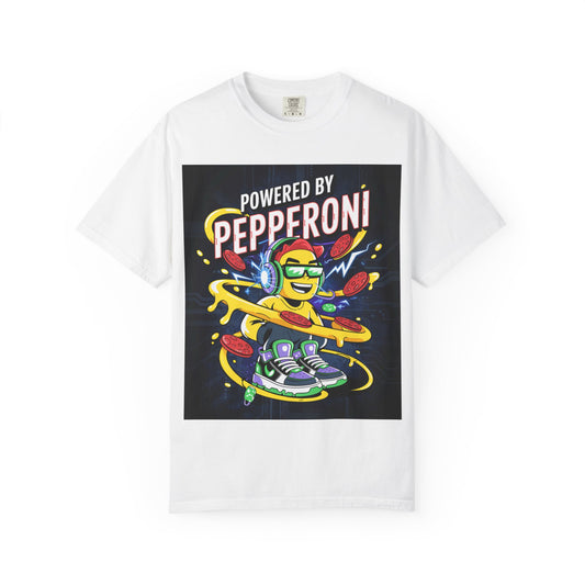 Fun Pepperoni Graphic Unisex T-Shirt - Perfect for Pizza Lovers