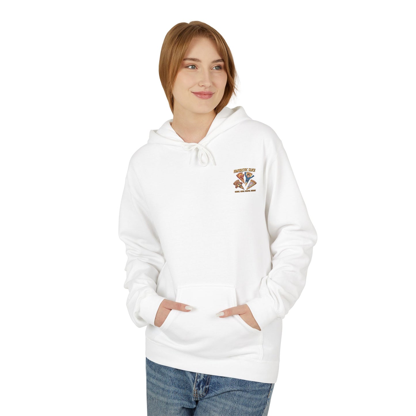 Fantastic Slice – Cheese, Crust, Stretch, Stealth Hoodie