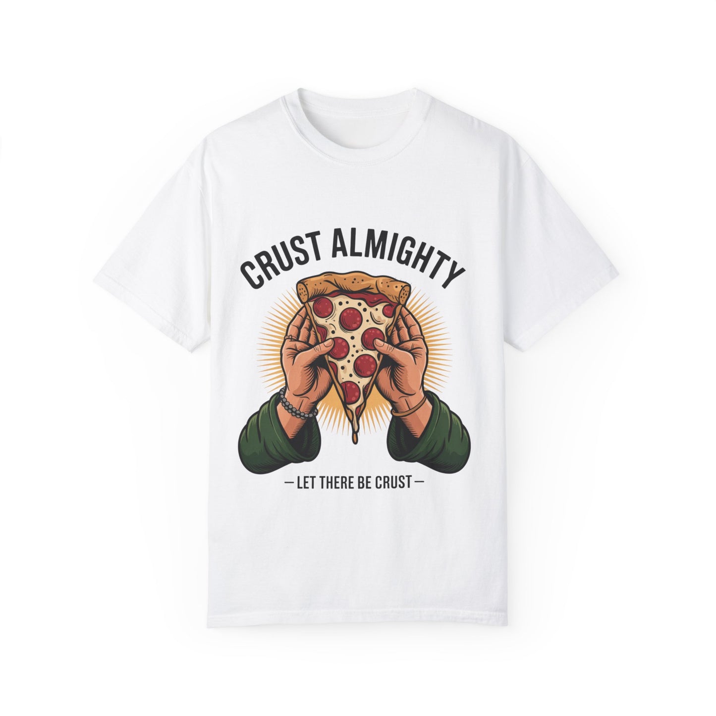 Unisex T-Shirt - Crust Almighty Pizza Graphic Tee