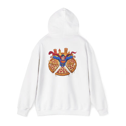 Flight Over Mozzarella City Hooded Sweatshirt
