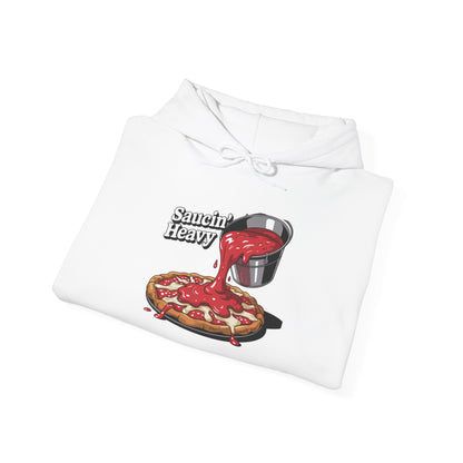 Saucy Pizza Lover Hooded Sweatshirt
