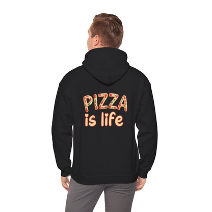 Pizza Is Life – Simple Slice Statement Hoodie