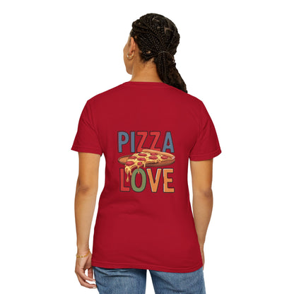 Pizza Love Unisex T-Shirt - Perfect for Pizza Lovers, Casual Wear, Gifts, Foodie Apparel, Summer Vibes