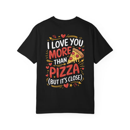 Unisex Pizza Love T-Shirt, Fun Gift for Pizza Lovers, Casual Wear for Friends and Family, Great for Valentine's Day, Anniversaries, [...]