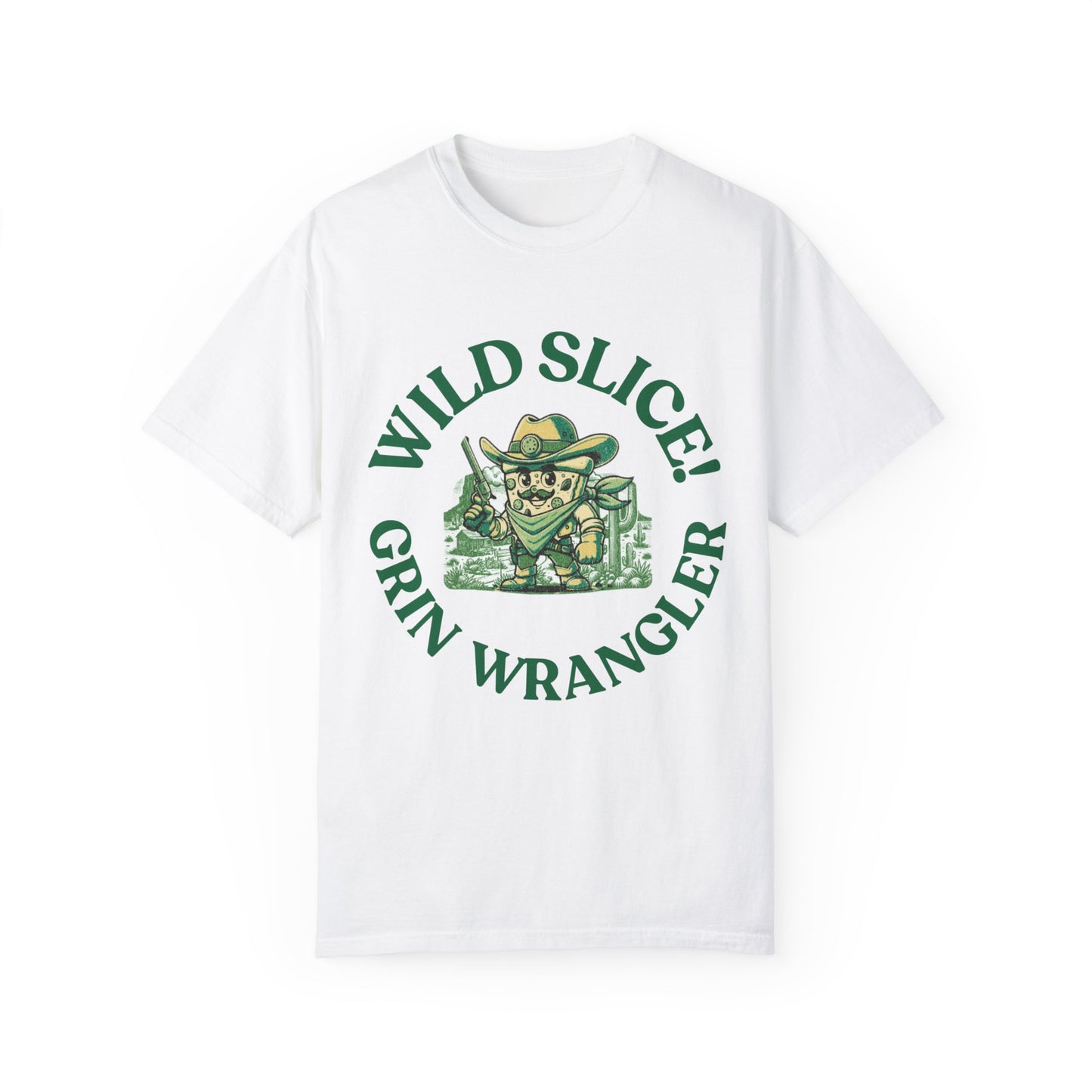 Wild Slice Grin Wrangler Unisex Garment-Dyed T-shirt