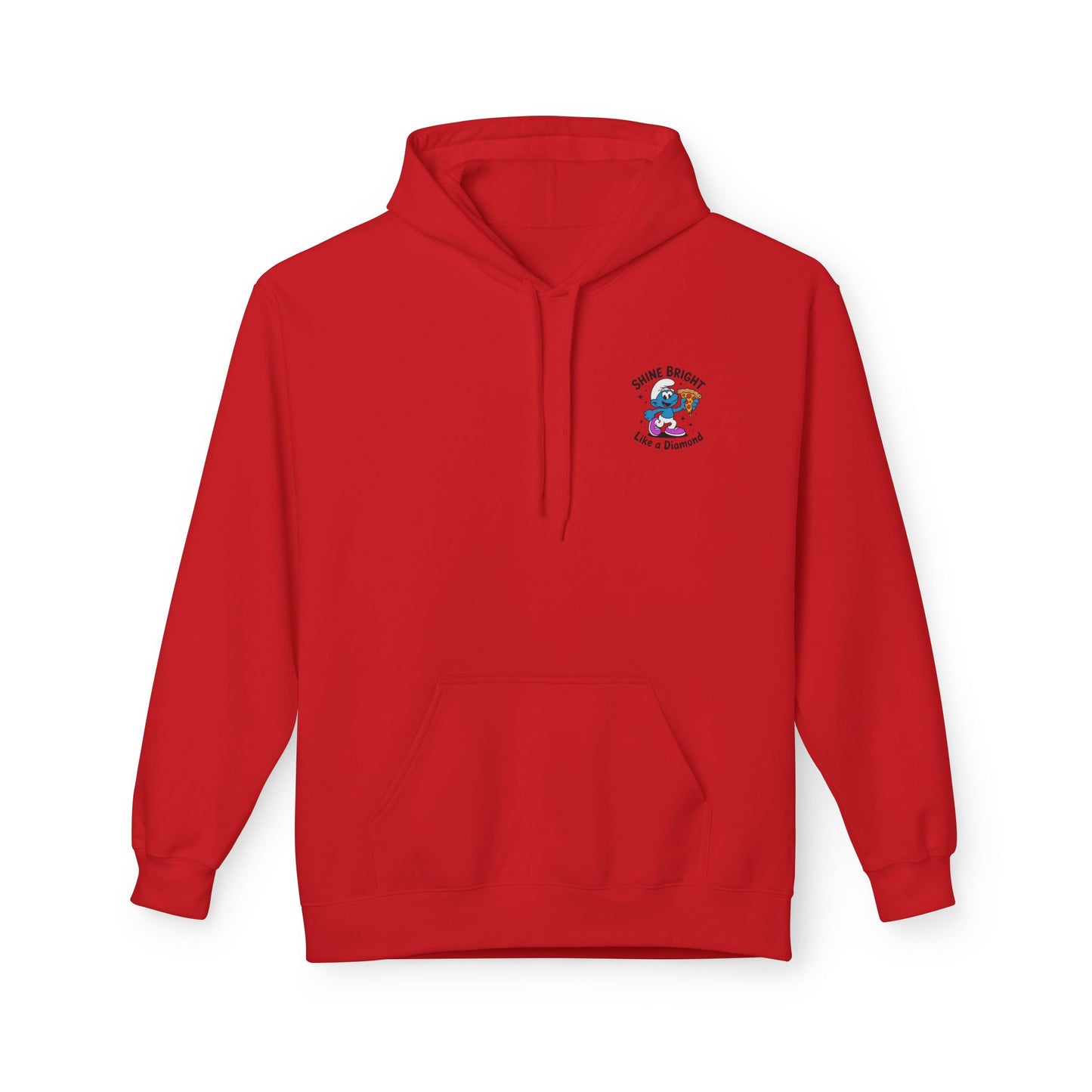Shine Bright Like a Diamond Pizza Smurf Hoodie - Unisex