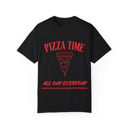 Pizza Time Unisex T-shirt - All Day Everyday Casual Tee