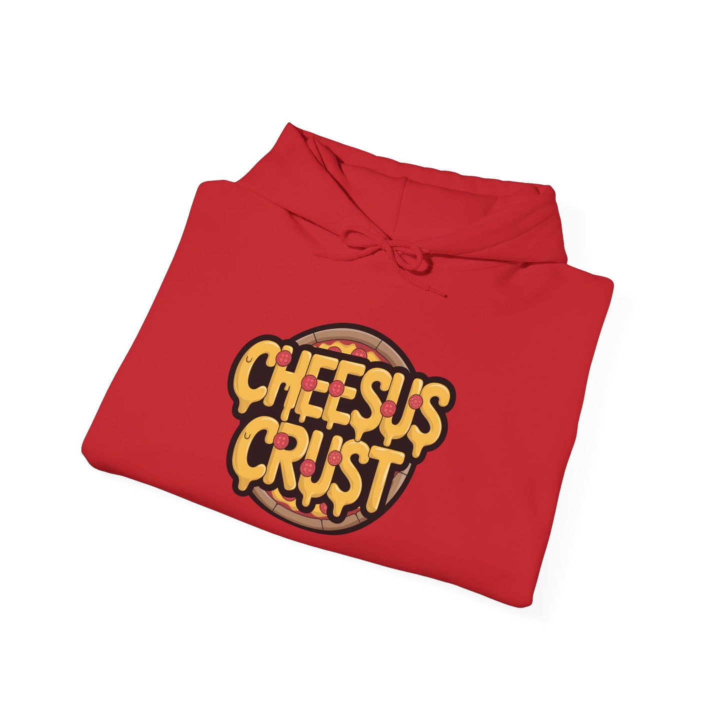 Cheesus Crust Hooded Sweatshirt - Fun & Comfy Unisex Apparel
