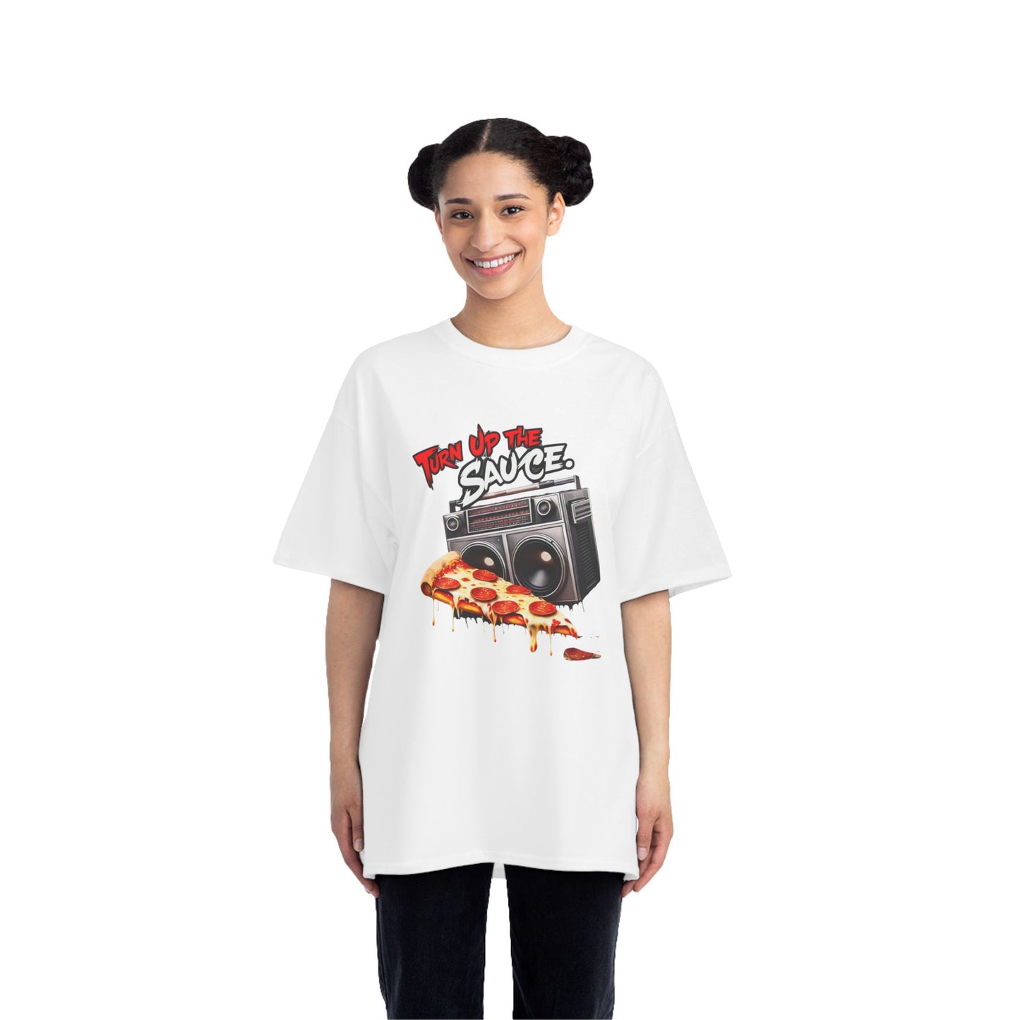 Pizza Party Short-Sleeve T-Shirt - "Turn Up the Sauce"