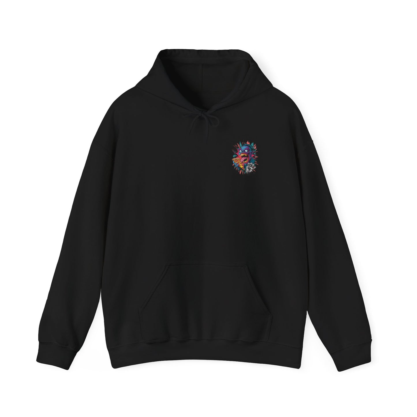 Funky Graphic Hoodie, Unisex Heavy Blend™ Sweatshirt With Unique Design, Cozy Streetwear, Casual Gift, Creative Apparel