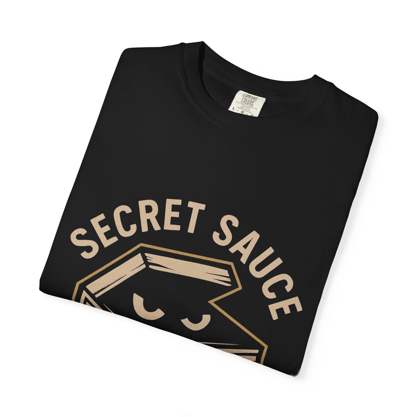 Secret Sauce Society T-Shirt, Unisex Garment-Dyed Tee, Funny Foodie Gift, Casual Wear, Cooking Enthusiast Apparel