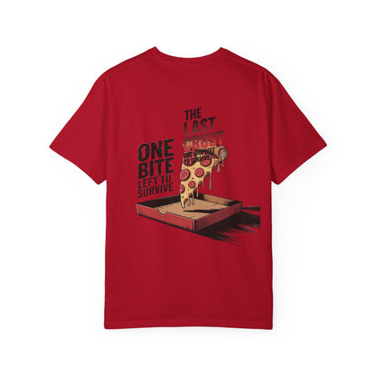 "The Last Crust" Pizza Lover's T-Shirt - Fun Graphic Tee, Unisex Apparel, Foodie Gift, Casual Wear, Culinary Humor